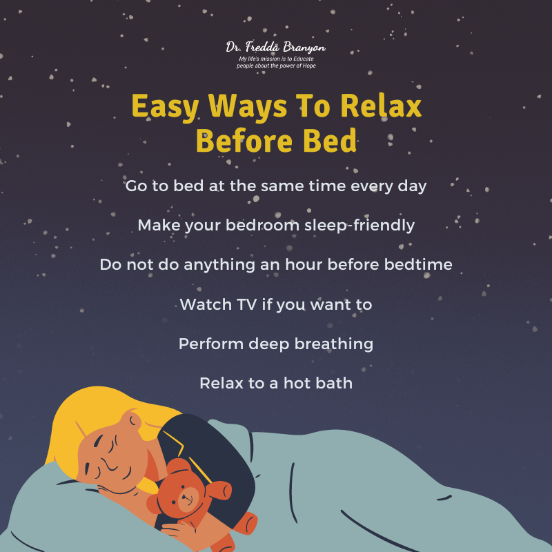 Easy Ways to Relax before Bed