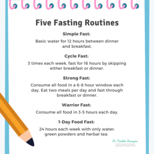 Fasting Routine