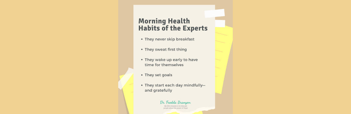 Morning Health Habits of the Experts