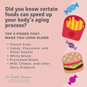 Top 5 Foods that Make You Look Older