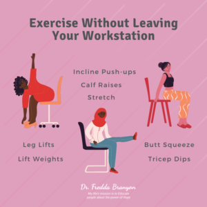 Exercise Without Leaving Your Workstation Image