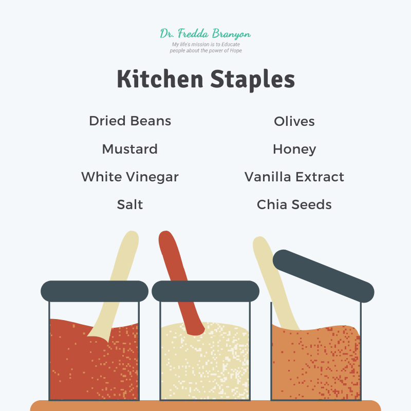 Kitchen Staples Dr. Fredda Branyon