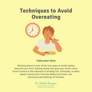 How to Avoid Overeating 1